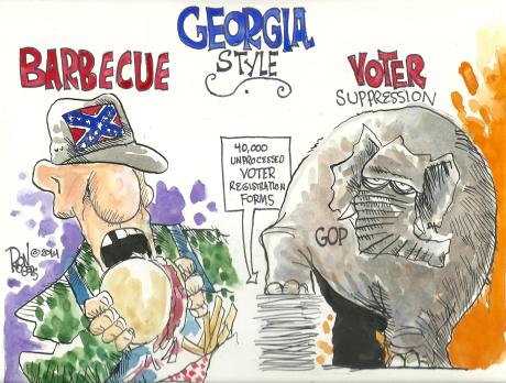 Georgia GOP Vote Supression